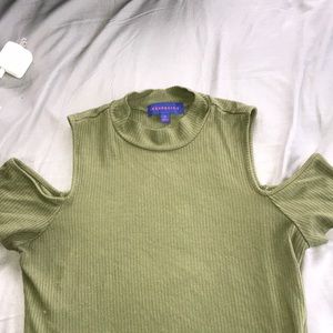 Aeropostale turtle neck open shoulder